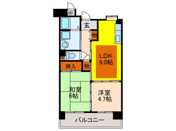 ＯＰＨ新千里南町の物件間取画像